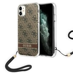 Guess GUOHCN61H4STW Apple IPhone 11 цена и информация | Чехлы для телефонов | pigu.lt