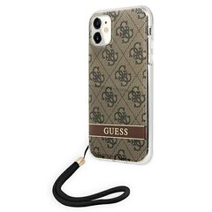 Guess GUOHCN61H4STW Apple IPhone 11 цена и информация | Чехлы для телефонов | pigu.lt