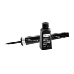 Akių apvadas IsaDora Glossy, atsparus vandeniui 4 ml, 40 Chrome Black kaina ir informacija | Akių šešėliai, pieštukai, blakstienų tušai, serumai | pigu.lt