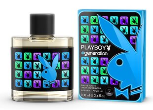 Tualetinis vanduo Playboy Generation For Him EDT vyrams 100 ml kaina ir informacija | Kvepalai vyrams | pigu.lt