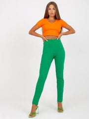 Спортивные штаны женские, зеленые цена и информация | Женские брюки | pigu.lt