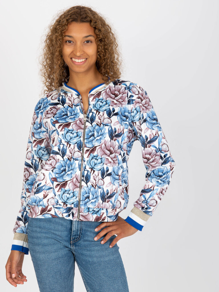 Džemperis moterims, baltas цена и информация | Džemperiai moterims | pigu.lt