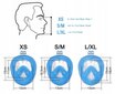 Nardymo kaukė AntiFog DryTop, L/XL, rožinė kaina ir informacija | Nardymo kaukės | pigu.lt