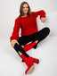 Megztinis moterims Och Bella, tamsiai raudonas kaina ir informacija | Megztiniai moterims | pigu.lt