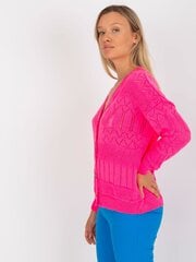 Megztinis moterims Rue Paris, rožinis kaina ir informacija | Megztiniai moterims | pigu.lt