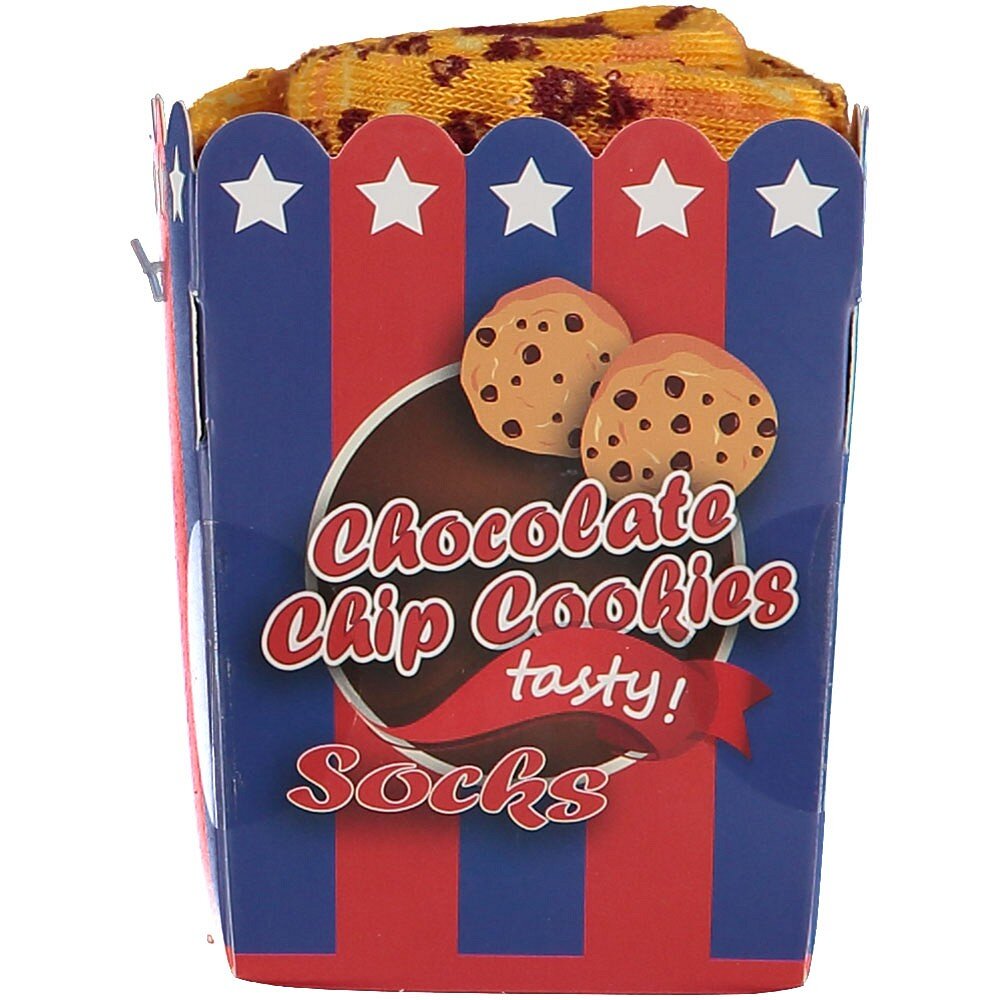 Unisex Kojinės dovanų dėžutėje Snack Time Socks Chocolade Chip Cookies kaina ir informacija | Moteriškos kojinės | pigu.lt