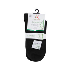 Bambukinės kojinės moterims Footstar 69610, juodos, 3 poros kaina ir informacija | Moteriškos kojinės | pigu.lt