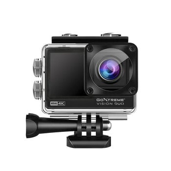 GoXtreme Vision Duo, juoda kaina ir informacija | Veiksmo ir laisvalaikio kameros | pigu.lt