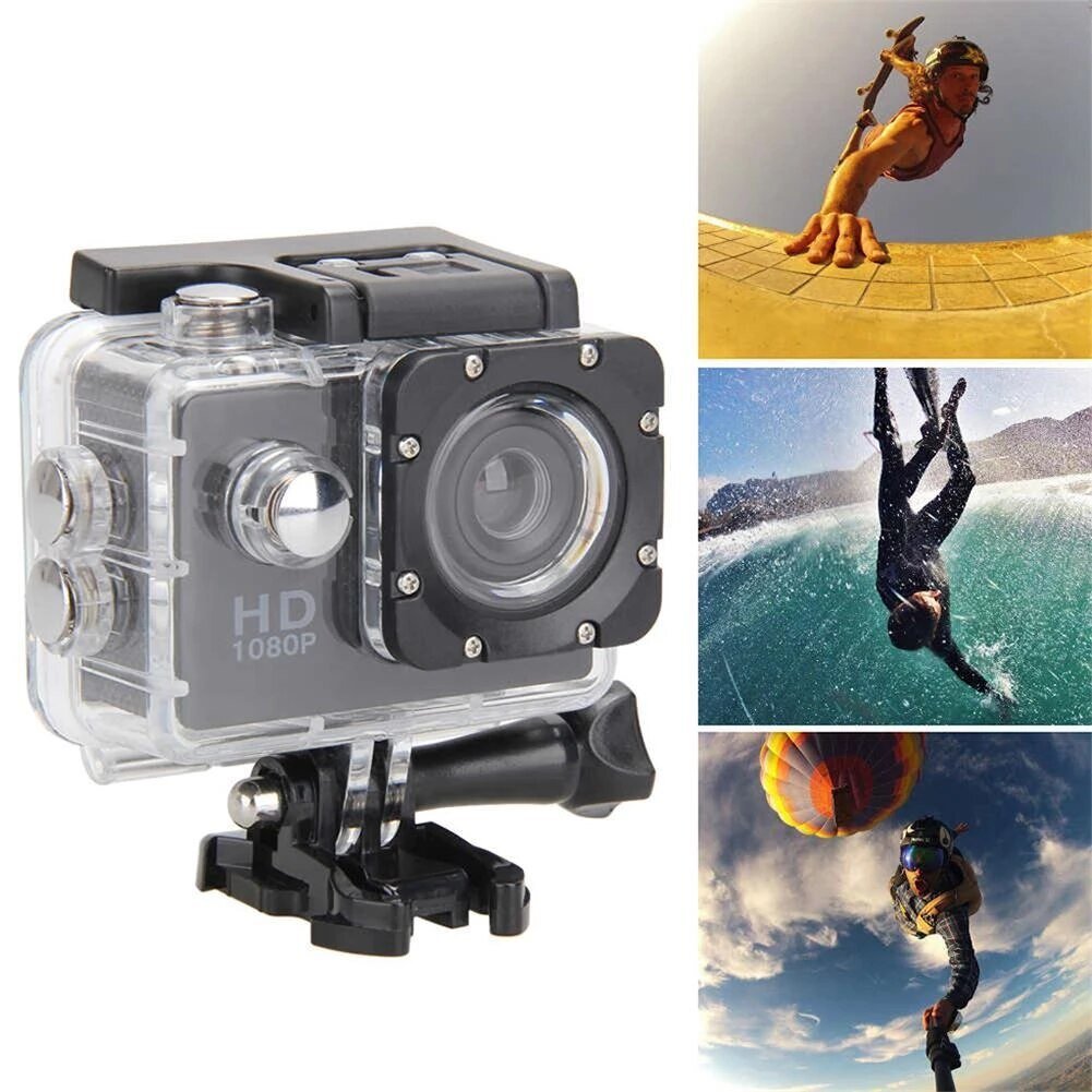 Full HD Go Sport Pro veiksmo kamera цена и информация | Veiksmo ir laisvalaikio kameros | pigu.lt