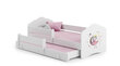 Vaikiška lova Casimo II Barrier Sleeping Princess 160x80cm kaina ir informacija | Vaikiškos lovos | pigu.lt