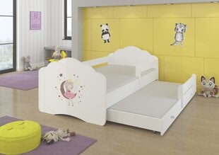 Vaikiška lova Casimo II Barrier Sleeping Princess 160x80cm kaina ir informacija | Vaikiškos lovos | pigu.lt