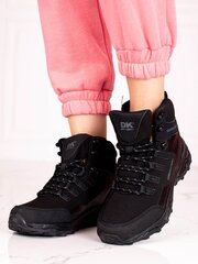 Žygio batai moterims, juodos spalvos цена и информация | Спортивная обувь, кроссовки для женщин | pigu.lt
