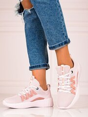 Sportbačiai moterims Big Star, rožinės spalvos цена и информация | Спортивная обувь, кроссовки для женщин | pigu.lt