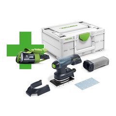 RTSC 400-Basic-ERGO Akumuliatorinis vibracinis šlifuoklis Festool 576347 kaina ir informacija | Šlifuokliai | pigu.lt