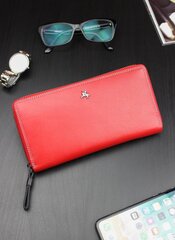 Женский кожаный кошелек Visconti SP33, красный цена и информация | Женские кошельки, держатели для карточек | pigu.lt