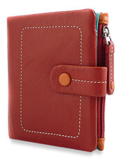 Moteriška odinė piniginė Visconti M77, raudona kaina ir informacija | Piniginės, kortelių dėklai moterims | pigu.lt