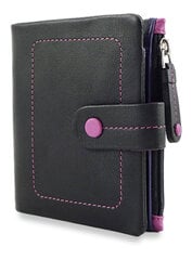 Женский кожаный кошелек Visconti M77, черный цена и информация | Женские кошельки, держатели для карточек | pigu.lt
