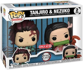 Фигурка Funko POP! Demon slayer Tanjiro with Nezuko 2pack Exlusive цена и информация | Атрибутика для игроков | pigu.lt