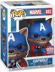 Funko POP! Marvel Capwolf Exclusive kaina ir informacija | Žaidėjų atributika | pigu.lt