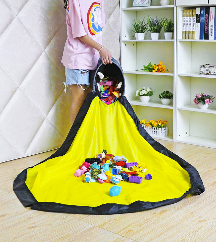 Krepšelis-kilimėlis žaislams kaina ir informacija | Lavinimo kilimėliai | pigu.lt
