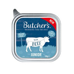 Butcher's Original Junio mažiems šuniukams su jautiena, 150g kaina ir informacija | Konservai šunims | pigu.lt