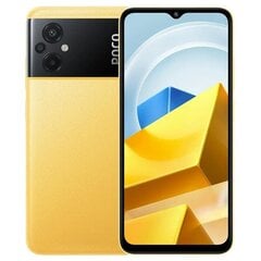 Xiaomi Poco M5 4/128GB MZB0CLNEU Yellow kaina ir informacija | Mobilieji telefonai | pigu.lt