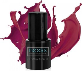 Гибридный лак для ногтей Neess 7527 Sensual Burgundy, 4мл цена и информация | Лаки, укрепители для ногтей | pigu.lt