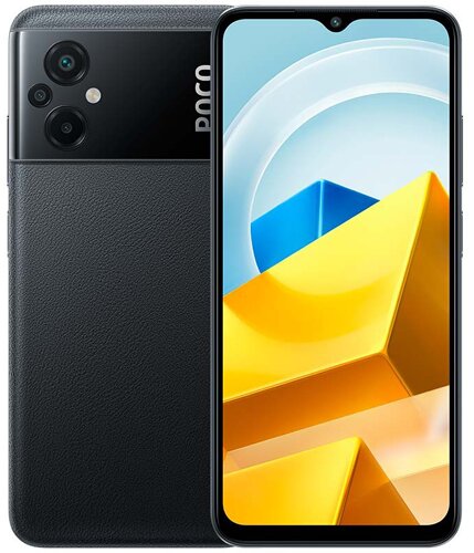 Poco M5 4/64GB MZB0C9MEU Black цена и информация | Mobilieji telefonai | pigu.lt