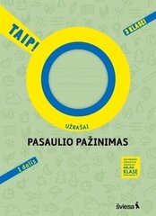 Pasaulio Pažinimas. Užrašai. 3 klasei. 1 dalis. Taip! цена и информация | Рабочие тетради | pigu.lt