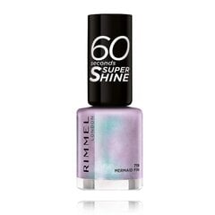 Nagų lakas Rimmel 60 Seconds Super Shine Nail Polish, 719 Mermaid Fin, 8 ml kaina ir informacija | Nagų lakai, stiprintojai | pigu.lt