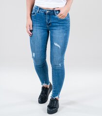 Женские джинсы 365808 01, синие цена и информация | Джинсы для женщин | pigu.lt