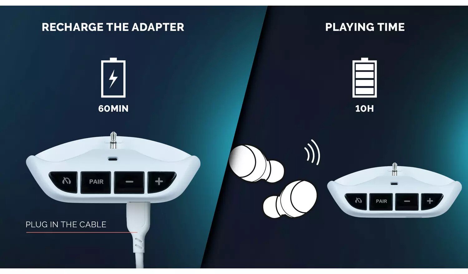 Nacon S7829225 kaina ir informacija | Adapteriai, USB šakotuvai | pigu.lt