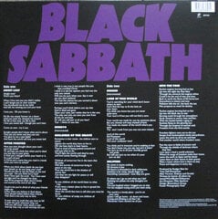 Vinilinė plokštelė Black Sabbath Master Of Reality kaina ir informacija | Vinilinės plokštelės, CD, DVD | pigu.lt