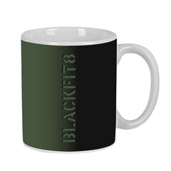 Кружка Mug BlackFit8 Gradient Керамика Чёрный Милитари (350 ml) цена и информация | Стаканы, фужеры, кувшины | pigu.lt