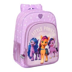 Mokyklinis krepšys My Little Pony, 26 x 34 x 11 cm., alyvinė kaina ir informacija | My Little Pony Prekės mokyklai | pigu.lt