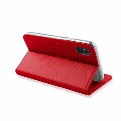 Fusion Magnet Book dėklas skirtas Samsung A135 Galaxy A13 4G, raudonas kaina ir informacija | Telefono dėklai | pigu.lt