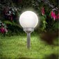 Saulės šviesos rutulinė lempa Saska Garden, 15x44 cm цена и информация | Lauko šviestuvai | pigu.lt