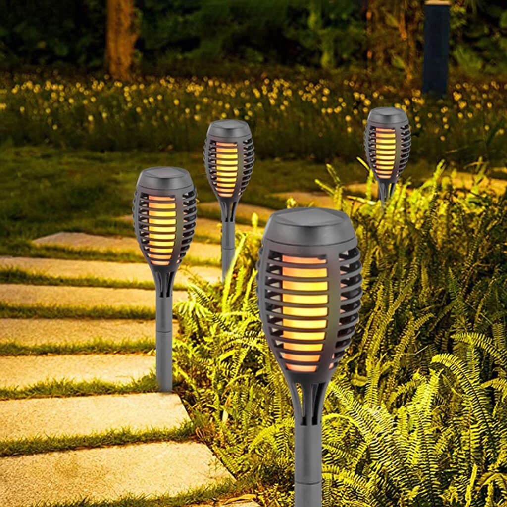 Sodo žibintas Saska Garden, 12 LED kaina ir informacija | Lauko šviestuvai | pigu.lt