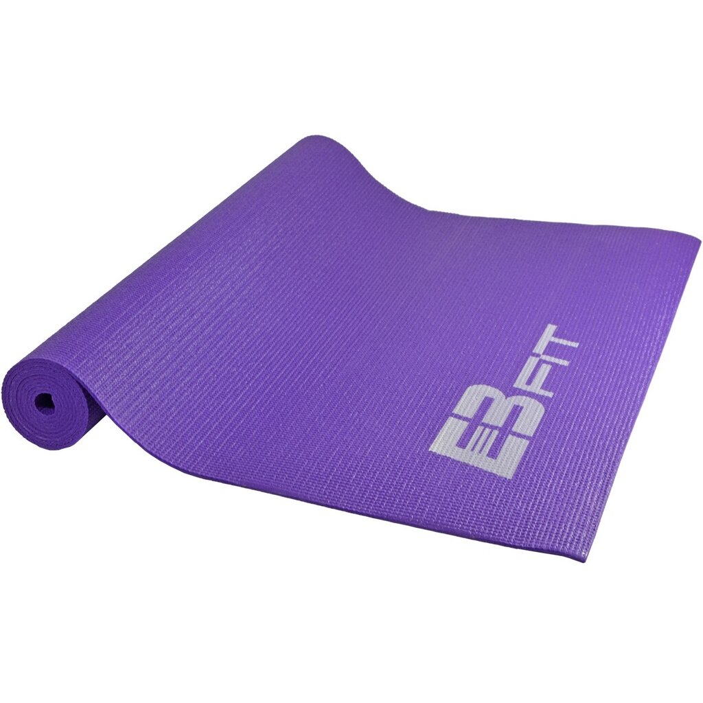 Jogos treniruočių kilimėlis EB Fit, violetinis, 173x61x0.3cm kaina ir informacija | Kilimėliai sportui | pigu.lt