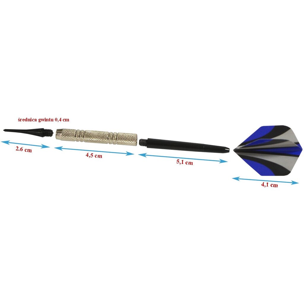 Elektroninis smiginis Enero, 51.5 cm цена и информация | Smiginis | pigu.lt