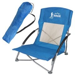 Складной туристический и пляжный стул, 55x58x64, синий цена и информация | Туристическая мебель | pigu.lt
