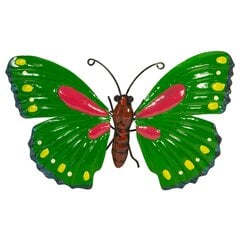 Декоративная бабочка, 26 см, красная цена и информация | Детали интерьера | pigu.lt