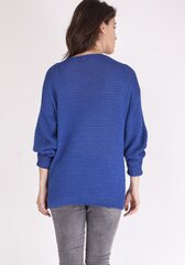 Megztinis moterims, mėlynos spalvos kaina ir informacija | Megztiniai moterims | pigu.lt