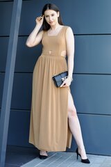 Suknelė moterims Merribel NMP593774774, smėlio spalvos kaina ir informacija | Suknelės | pigu.lt