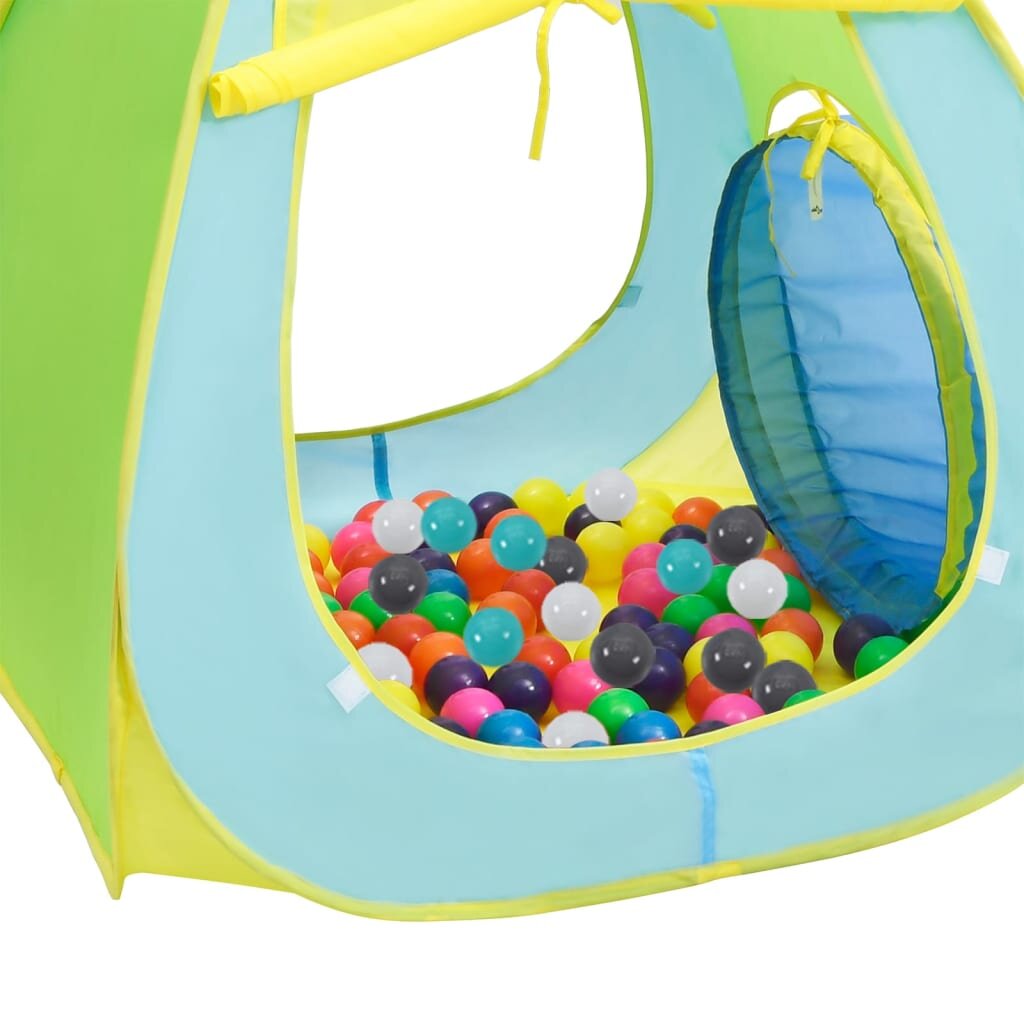 Vaikiška žaidimų palapinė su 350 kamuoliukų, įvairių spalvų цена и информация | Vaikų žaidimų nameliai | pigu.lt