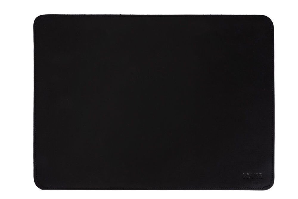 Natūralios odos nešiojamojo kompiuterio kilimėlis Solier SA43 juodas MRL56266.5530 kaina ir informacija | Kompiuterių aušinimo ir kiti priedai | pigu.lt