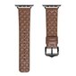 Dux Ducis Leather Watch Band Bracelet Genuine Brown kaina ir informacija | Išmaniųjų laikrodžių ir apyrankių priedai | pigu.lt