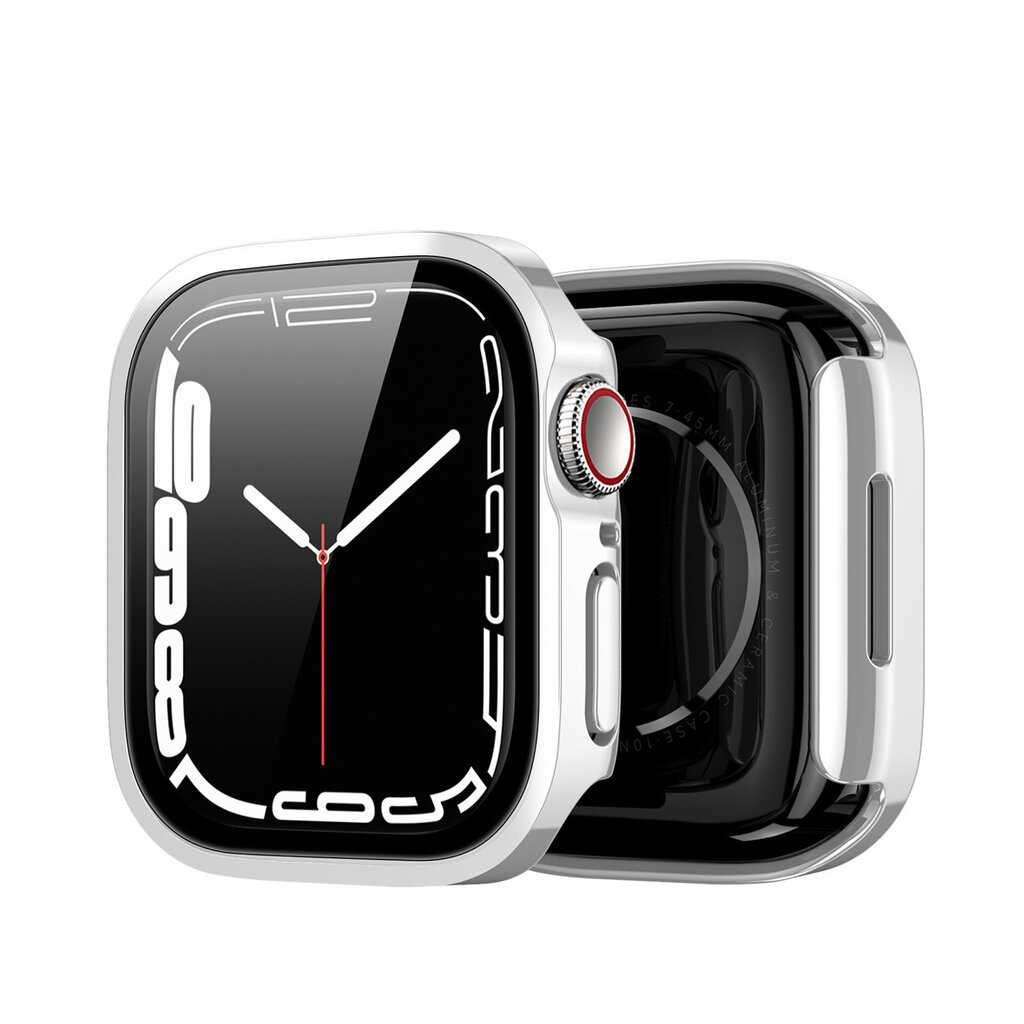 Dux Ducis Hamo Watch Case Metallic Silver цена и информация | Išmaniųjų laikrodžių ir apyrankių priedai | pigu.lt