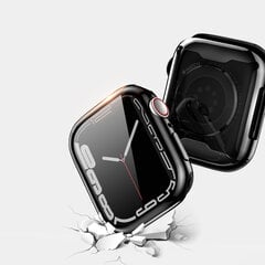 Dux Ducis Sam для Apple Watch 7, 45 мм, черный цена и информация | Аксессуары для смарт-часов и браслетов | pigu.lt