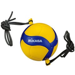 Tinklinio kamuolys su gumomis Mikasa V300W-AT-TR geltonai/mėlynas kaina ir informacija | Mikasa Sportas, laisvalaikis, turizmas | pigu.lt